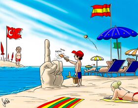 Strand, Ferien, Urlaub, Türkei, Spanien, Europa, Sommer, Tourismus