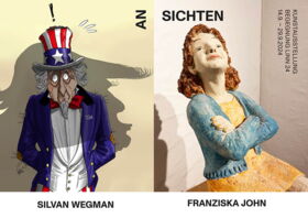 Ausstellung, Cartoon, Karikatur, Linn, Aargau Bözberg